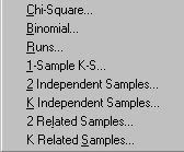 Nonparametric Menu